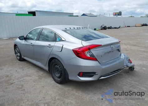 2019 Honda Civic Lx из США, поврежденный, VIN 19XFC2F6XKE023997